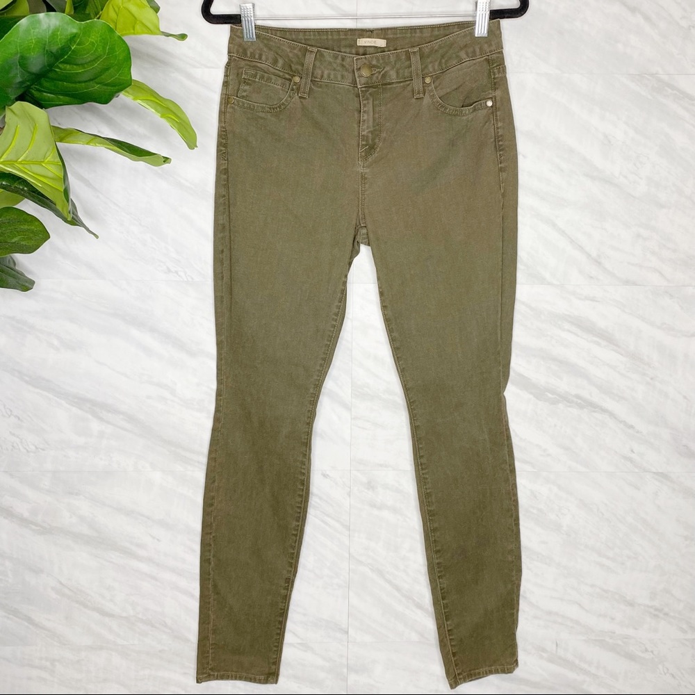 Vince Olive Skinny Ankle Jeans 27